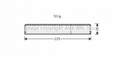 AVA QUALITY COOLING uvd125 -  Осушитель, кондиционер